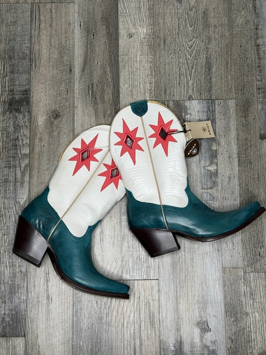 Ariat Shoes - ARIAT WOMEN STARLIGHT WESTERN BOOTS - SNIP TOE TURQUOISE size 8 rodeo stagecoach